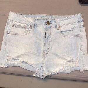 AE hi rise shortie shorts 10